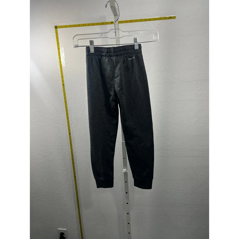 Nike Boys Dri-FIT Joggers Charcoal Gray Sweatpants Size 7 7L 6-7‎ Yrs F651-042